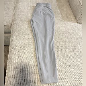 Express Columnist Mid Rise Ankle Pant Grey